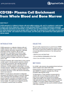 Applied Cells Application Note CD138